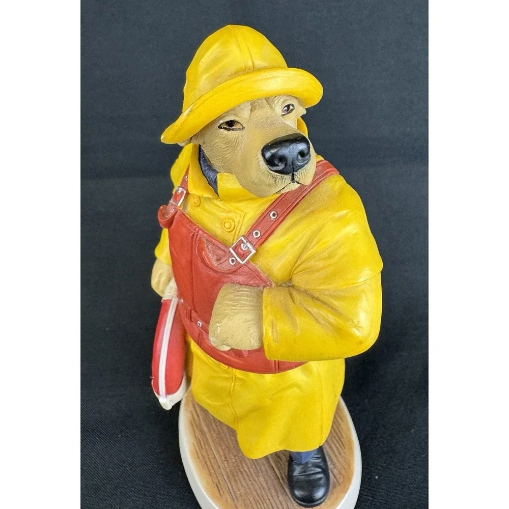 Vintage 1997 Robert Harrop Golden Retriever Lifeboat Man CC107 Made In England